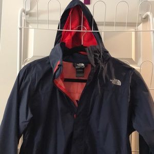 The North Face rain jacket
